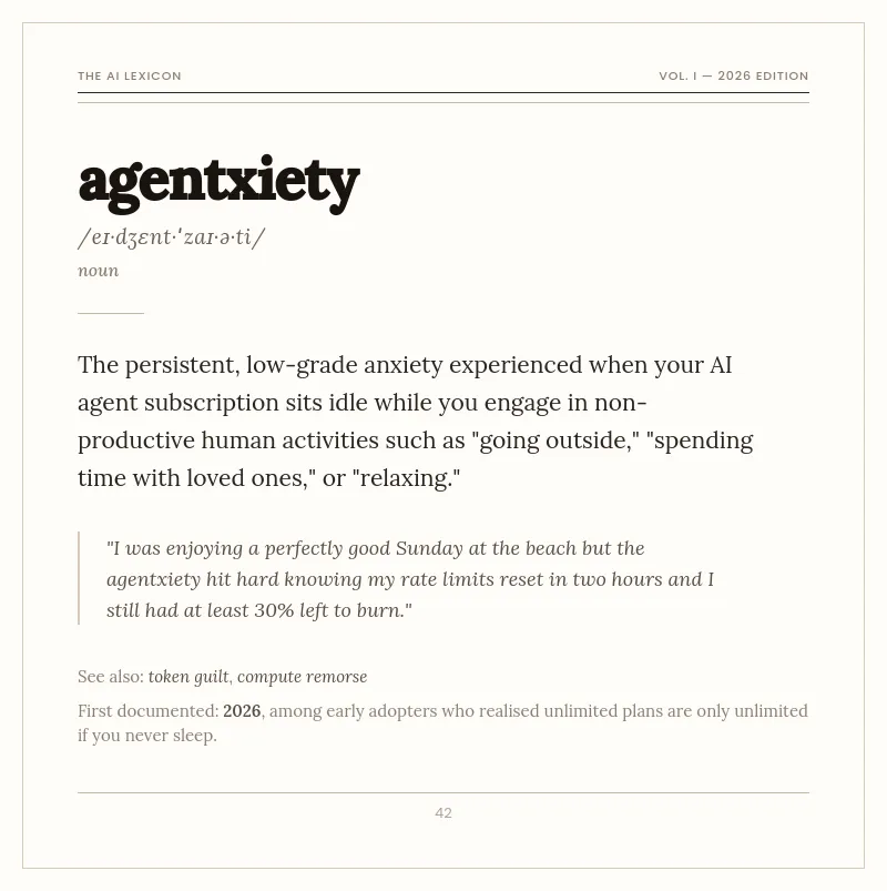 agentxiety