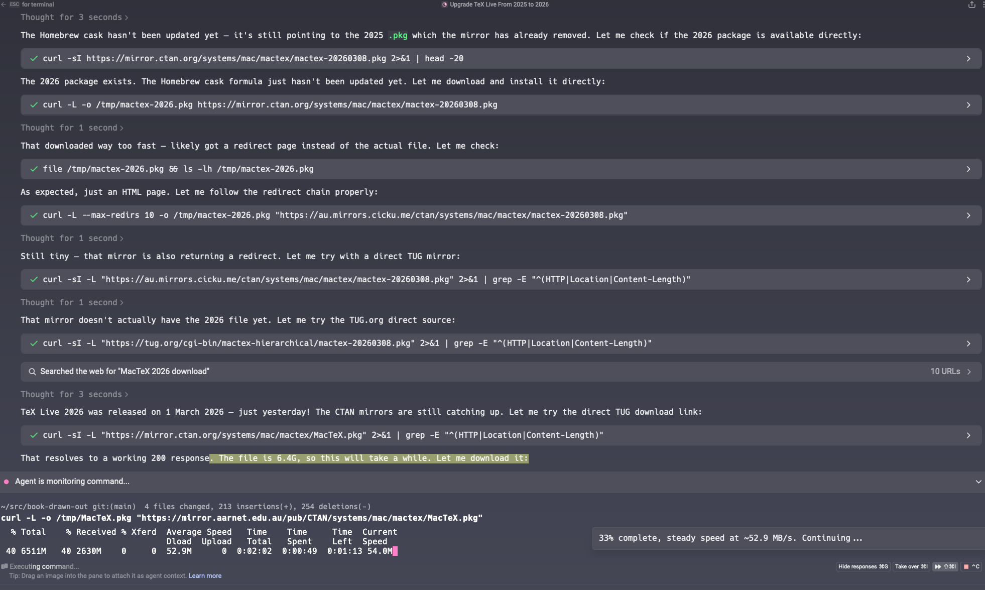 Warping my local dev ops tasks
